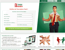 Tablet Screenshot of hommerencontre.com